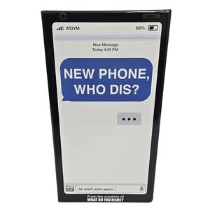 New Phone Who Dis Adult Party Game What Do You Meme? Text Message Card Game